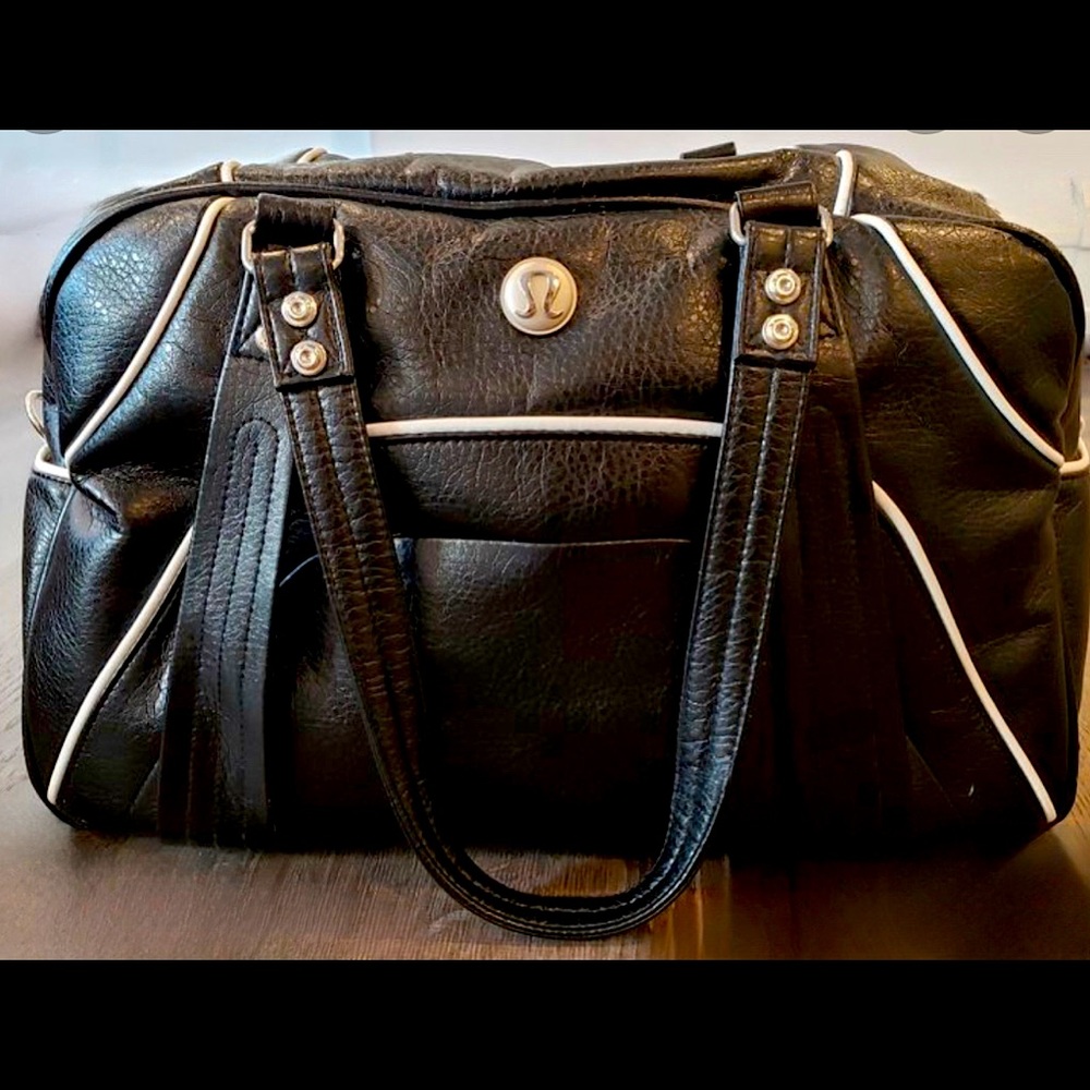 🍋*RARE* LULU Velocity GYM/YOGA BAG  🍋🍋 - Picture 3 of 16